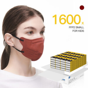 1661222929 Flamebrother FB02 ffp2 kids filtering half mask colours dark red 07